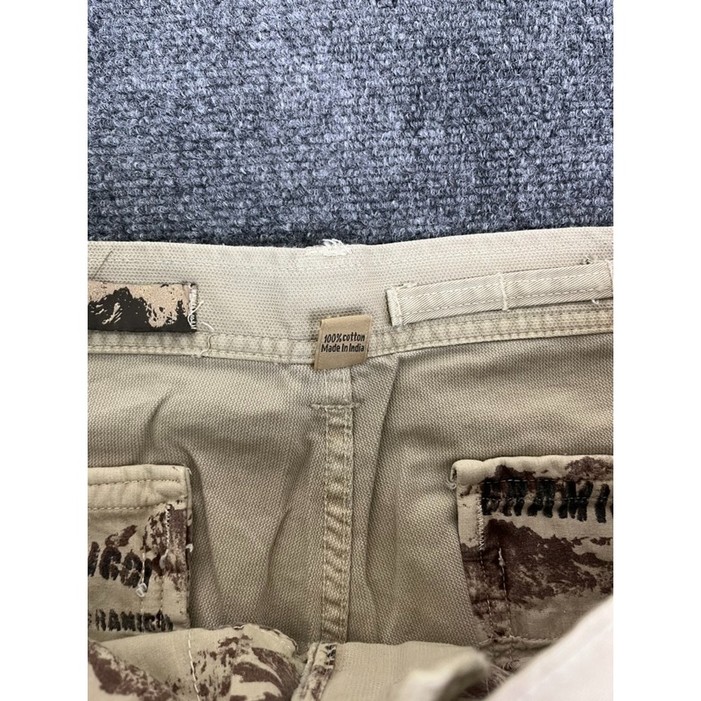 Gramicci Mens Beige Outdoor Casual Straight Leg Cargo Pants Cotton Size 38 - Picture 8 of 12